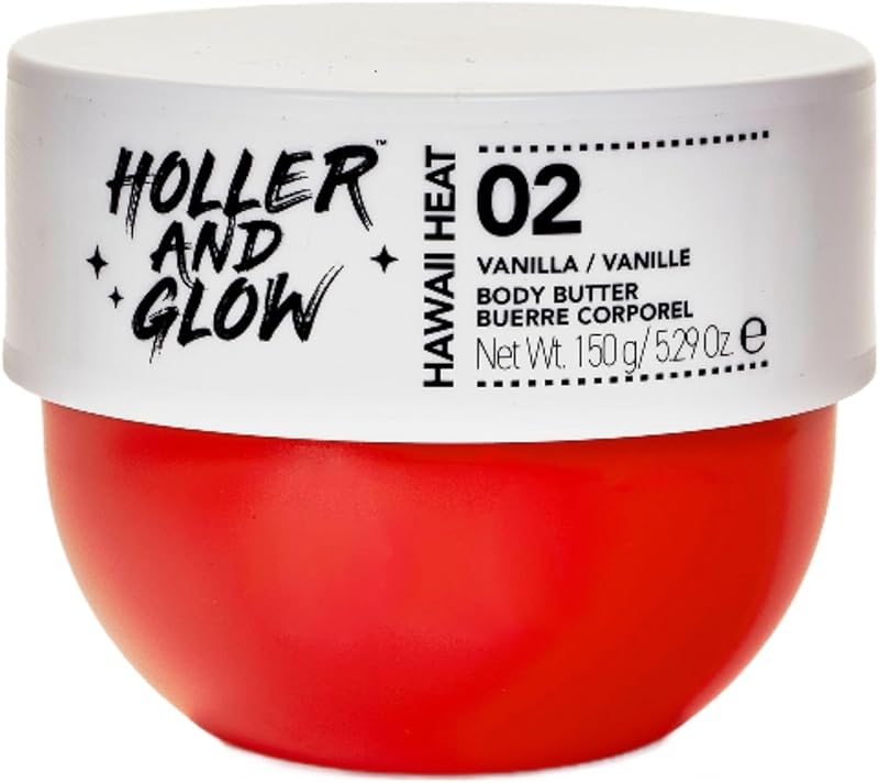 Holler And Glow Vanilla Extremely Moisturizing Nourishing Scented